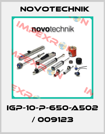 IGP-10-P-650-A502 / 009123 Novotechnik