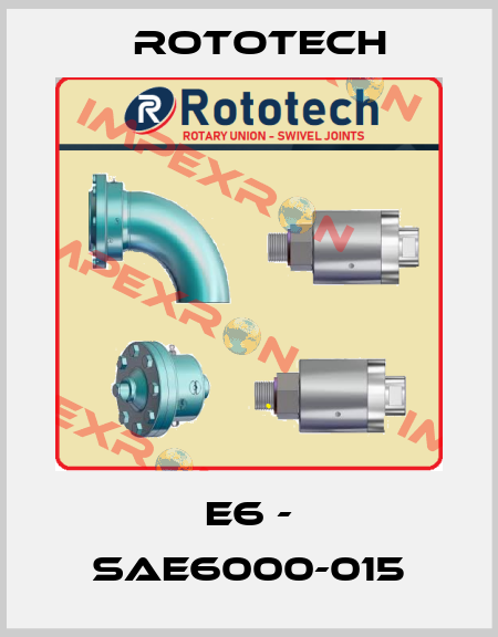 E6 - SAE6000-015 Rototech