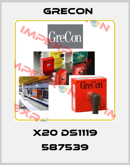 X20 DS1119 587539 Grecon