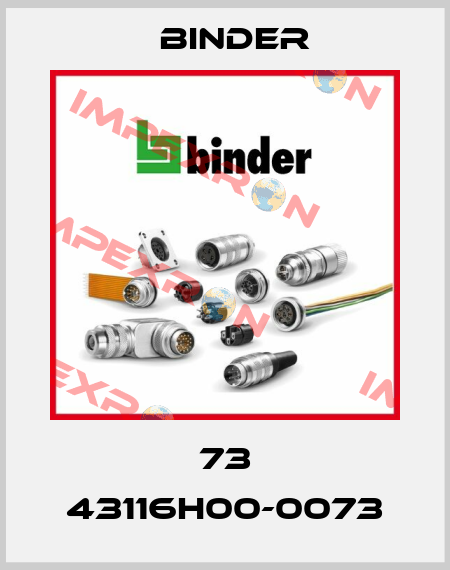 73 43116H00-0073 Binder