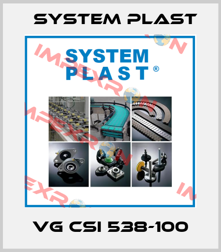 VG CSI 538-100 System Plast