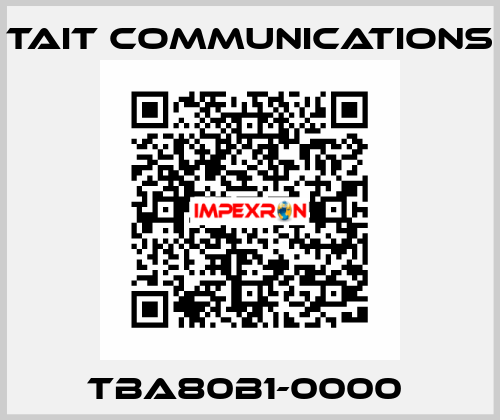 TBA80B1-0000  Tait communications