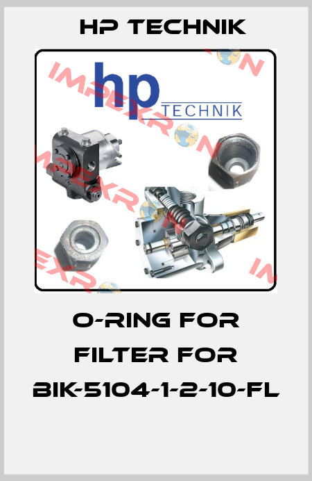 O-Ring for Filter for BIK-5104-1-2-10-FL  HP Technik