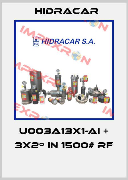 U003A13X1-AI + 3x2º in 1500# RF  Hidracar