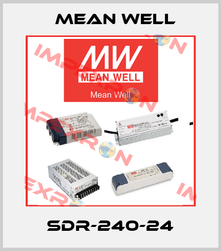 SDR-240-24 Mean Well
