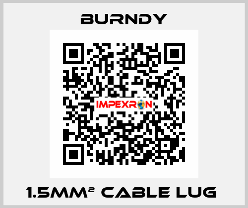 1.5mm² cable lug  Burndy