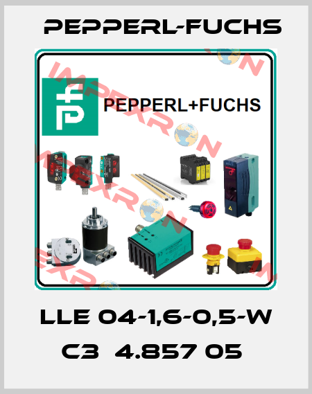 LLE 04-1,6-0,5-W C3  4.857 05  Pepperl-Fuchs