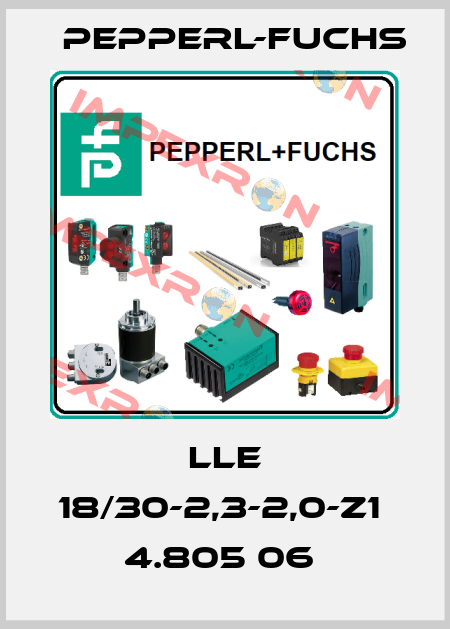 LLE 18/30-2,3-2,0-Z1  4.805 06  Pepperl-Fuchs