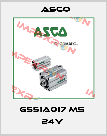 G551A017 MS  24V  Asco