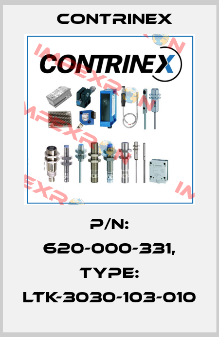 p/n: 620-000-331, Type: LTK-3030-103-010 Contrinex