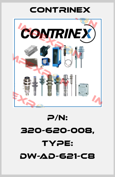 p/n: 320-620-008, Type: DW-AD-621-C8 Contrinex