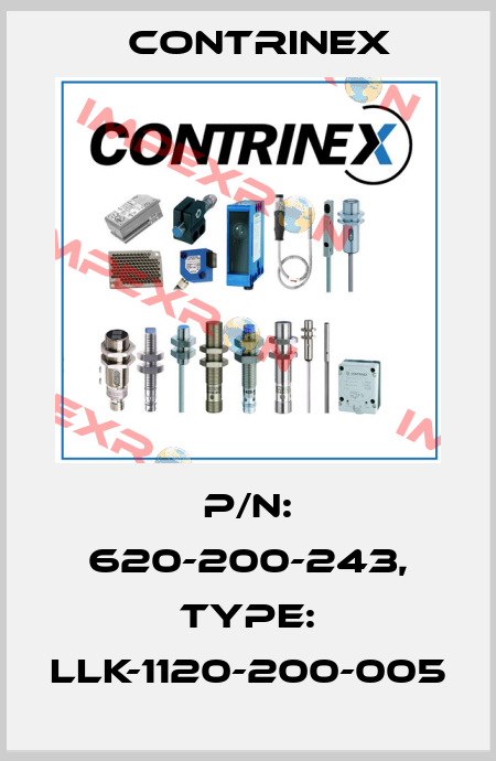 p/n: 620-200-243, Type: LLK-1120-200-005 Contrinex