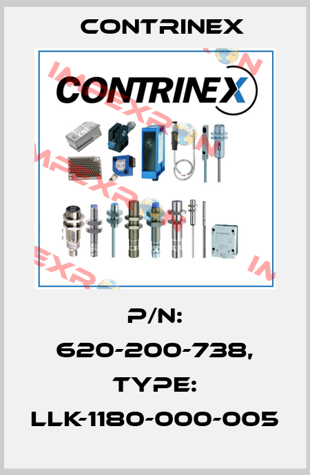 p/n: 620-200-738, Type: LLK-1180-000-005 Contrinex