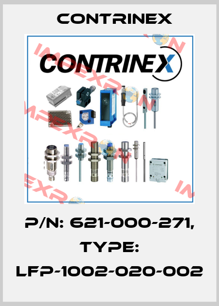 p/n: 621-000-271, Type: LFP-1002-020-002 Contrinex