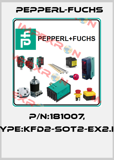 P/N:181007, Type:KFD2-SOT2-EX2.IO  Pepperl-Fuchs