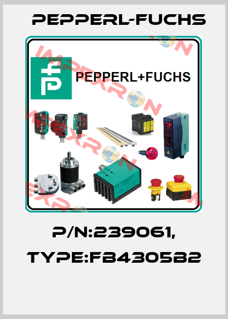 P/N:239061, Type:FB4305B2  Pepperl-Fuchs