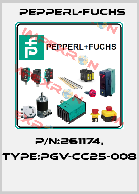 P/N:261174, Type:PGV-CC25-008  Pepperl-Fuchs