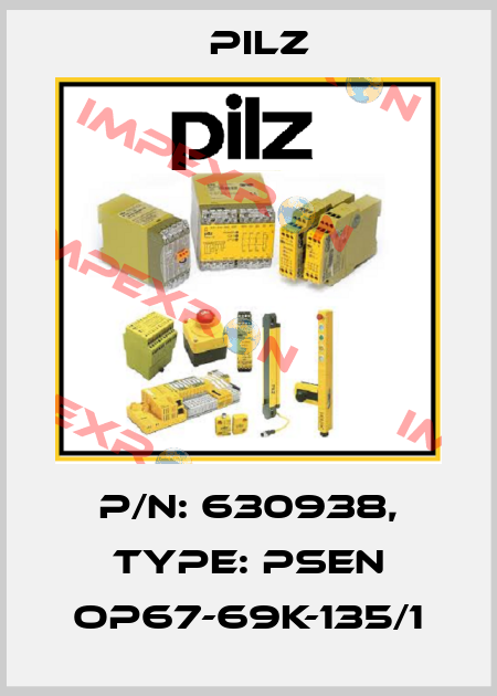 p/n: 630938, Type: PSEN op67-69K-135/1 Pilz