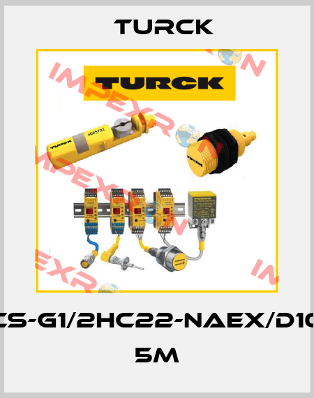 FCS-G1/2HC22-NAEX/D100 5M Turck