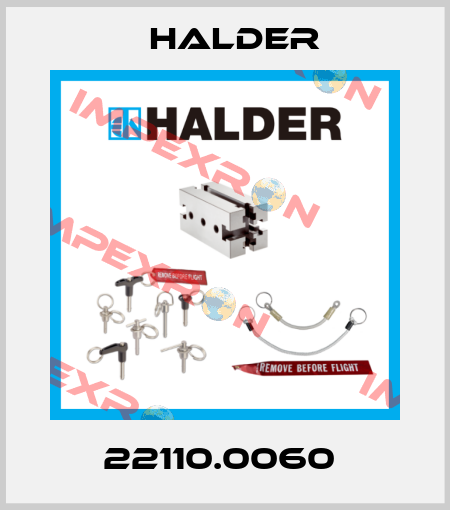 22110.0060  Halder