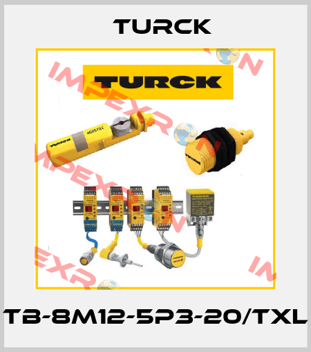 TB-8M12-5P3-20/TXL Turck