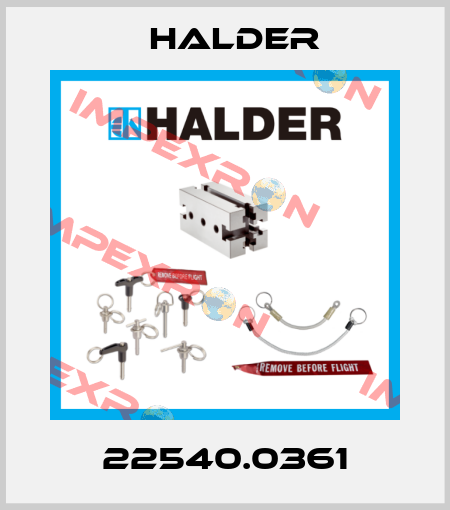 22540.0361 Halder