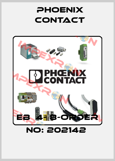 EB  4- 8-ORDER NO: 202142  Phoenix Contact