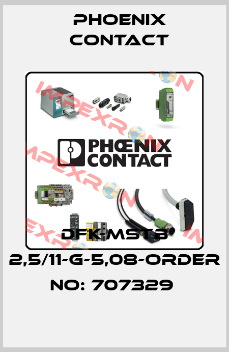 DFK-MSTB 2,5/11-G-5,08-ORDER NO: 707329  Phoenix Contact