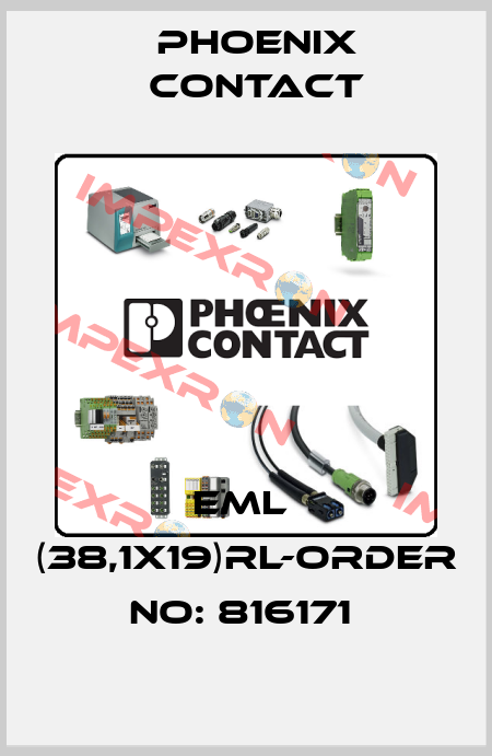 EML  (38,1X19)RL-ORDER NO: 816171  Phoenix Contact