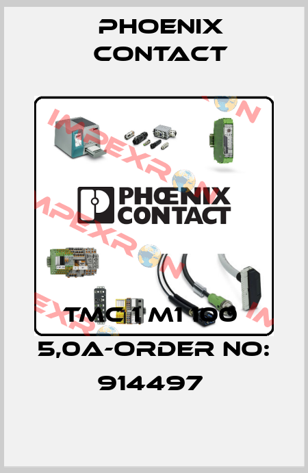 TMC 1 M1 100  5,0A-ORDER NO: 914497  Phoenix Contact