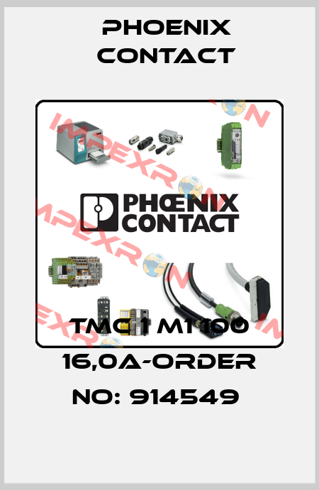 TMC 1 M1 100 16,0A-ORDER NO: 914549  Phoenix Contact