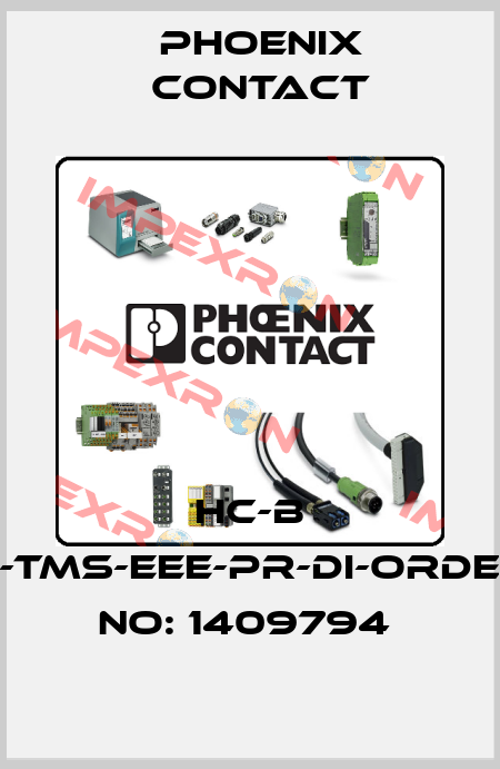 HC-B 6-TMS-EEE-PR-DI-ORDER NO: 1409794  Phoenix Contact