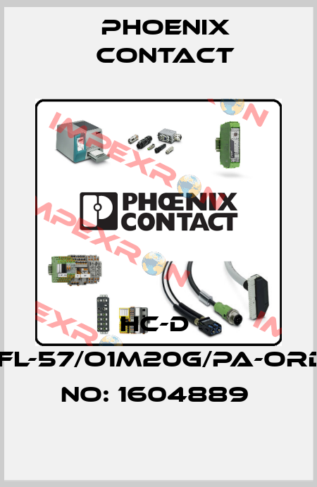 HC-D  7-TFL-57/O1M20G/PA-ORDER NO: 1604889  Phoenix Contact