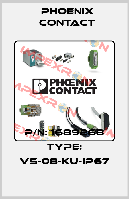 P/N: 1689268 Type: VS-08-KU-IP67 Phoenix Contact