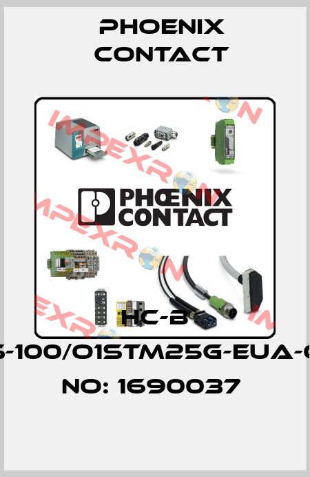 HC-B 10-TMS-100/O1STM25G-EUA-ORDER NO: 1690037  Phoenix Contact