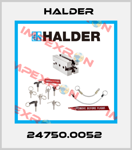 24750.0052  Halder