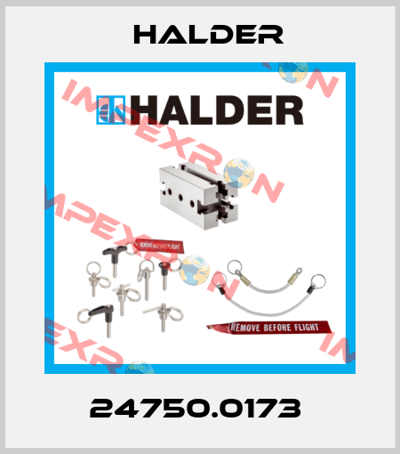 24750.0173  Halder
