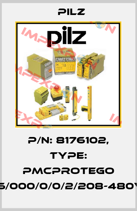 p/n: 8176102, Type: PMCprotego D.06/000/0/0/2/208-480VAC Pilz