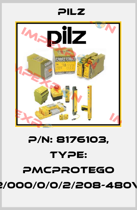 p/n: 8176103, Type: PMCprotego D.12/000/0/0/2/208-480VAC Pilz