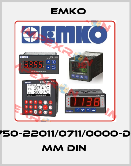 ESM-7750-22011/0711/0000-D:72x72 mm DIN  EMKO