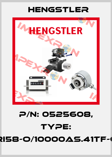 p/n: 0525608, Type: RI58-O/10000AS.41TF-C Hengstler