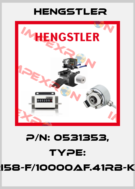 p/n: 0531353, Type: RI58-F/10000AF.41RB-K0 Hengstler