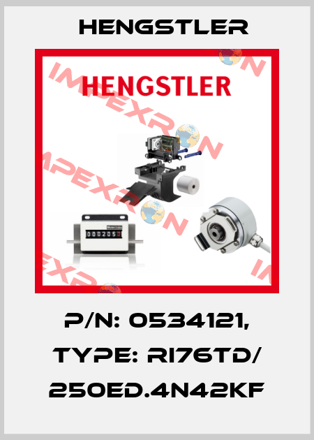 p/n: 0534121, Type: RI76TD/ 250ED.4N42KF Hengstler