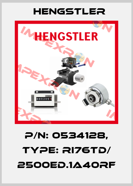 p/n: 0534128, Type: RI76TD/ 2500ED.1A40RF Hengstler