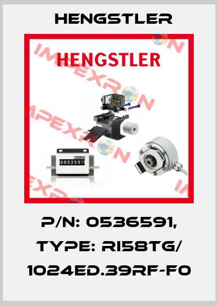p/n: 0536591, Type: RI58TG/ 1024ED.39RF-F0 Hengstler
