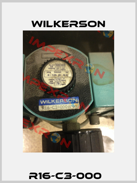 R16-C3-000   Wilkerson
