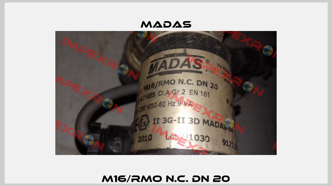 M16/RMO N.C. DN 20 Madas