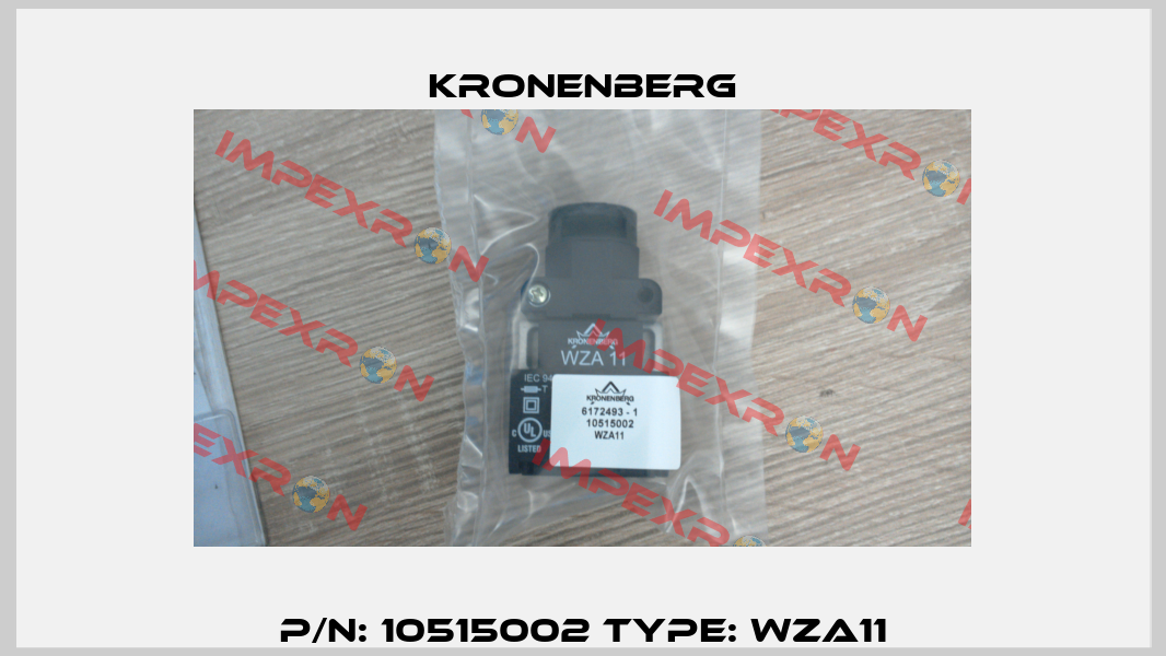 P/N: 10515002 Type: WZA11 Kronenberg