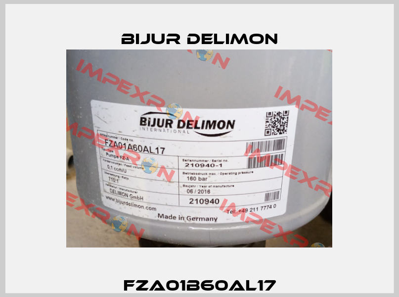 FZA01B60AL17 Bijur Delimon