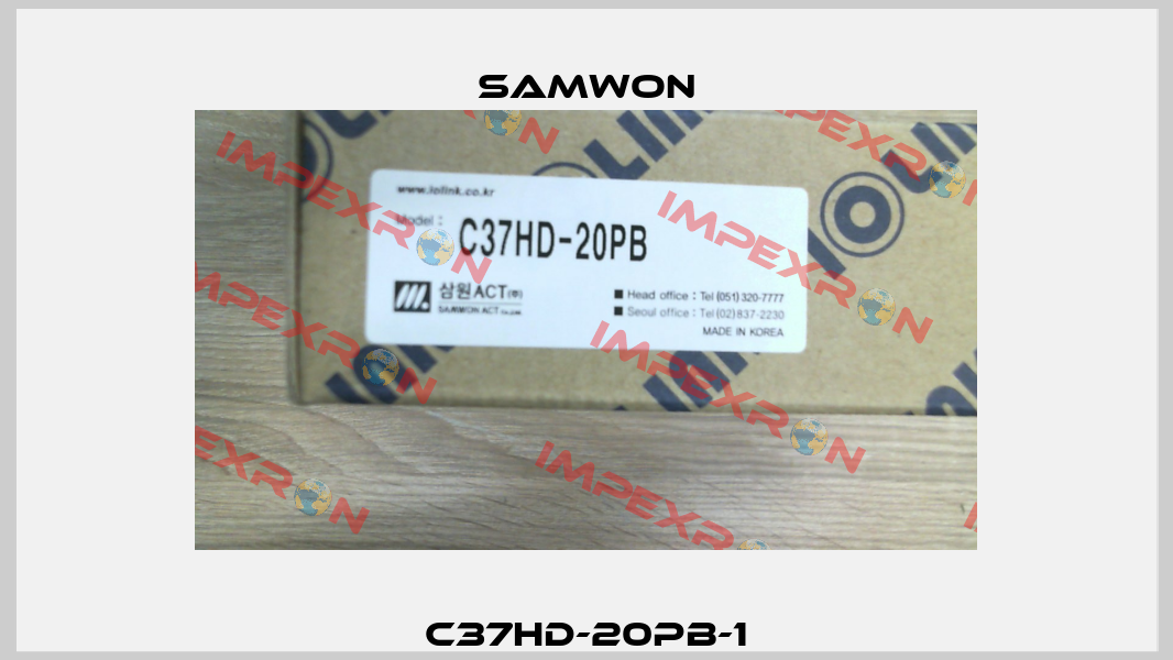 C37HD-20PB-1 Samwon
